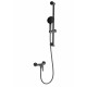 Приобрести Смеситель для душа с гарнитуром WONZON & WOGHAND, Темный графит (WW-4570-BGG) в магазине сантехники Santeh-Crystal.ru