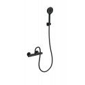 Смеситель для душа с термостатом WONZON & WOGHAND, Черный матовый (WW-B1005-A-MB)