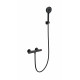 Купить Смеситель для душа с термостатом WONZON & WOGHAND, Черный матовый (WW-B2005-A-MB) в магазине сантехники Santeh-Crystal.ru