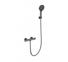 Смеситель для душа с термостатом WONZON & WOGHAND, Темный графит (WW-B2012-A-BGG)