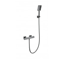 Смеситель для душа с термостатом WONZON & WOGHAND, Темный графит (WW-B2026-A-BGG)