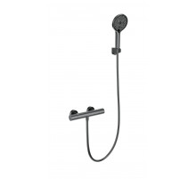 Смеситель для душа с термостатом WONZON & WOGHAND, Темный графит (WW-B3013-A-BGG)