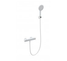 Смеситель для душа с термостатом WONZON & WOGHAND, Белый матовый (WW-B2016-A-MW)