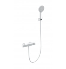 Смеситель для душа с термостатом WONZON & WOGHAND, Белый матовый (WW-B2016-A-MW)