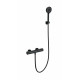 Приобрести Смеситель для душа с термостатом WONZON & WOGHAND, Черный матовый (WW-A2006-A-MB) в магазине сантехники Santeh-Crystal.ru