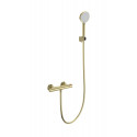 Смеситель для душа с термостатом WONZON & WOGHAND, Брашированное золото (WW-B2005-A-BG)