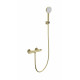 Заказать Смеситель для душа с термостатом WONZON & WOGHAND, Брашированное золото (WW-B2005-A-BG) в магазине сантехники Santeh-Crystal.ru