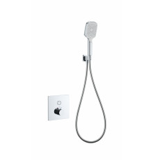 Смеситель для душа с термостатом встраиваемый WONZON & WOGHAND, Хром (WW-D1017-B-CR)