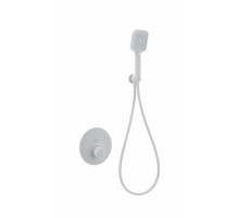 Смеситель для душа с термостатом встраиваемый WONZON & WOGHAND, Белый матовый (WW-D1017-A-MW)