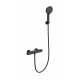 Приобрести Смеситель для душа с термостатом WONZON & WOGHAND, Черный матовый (WW-B2016-A-MB) в магазине сантехники Santeh-Crystal.ru