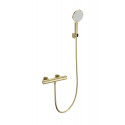 Смеситель для душа с термостатом WONZON & WOGHAND, Брашированное золото (WW-B3013-A-BG)