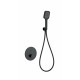 Приобрести Смеситель для душа с термостатом встраиваемый WONZON & WOGHAND, Черный матовый (WW-D1017-A-MB) в магазине сантехники Santeh-Crystal.ru