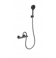 Смеситель для душа с термостатом WONZON & WOGHAND, Темный графит (WW-B1005-A-BGG)