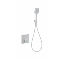 Смеситель для душа с термостатом встраиваемый WONZON & WOGHAND, Белый матовый (WW-D1017-B-MW)