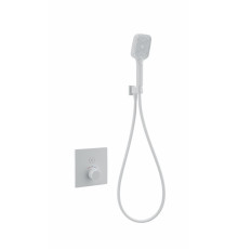 Смеситель для душа с термостатом встраиваемый WONZON & WOGHAND, Белый матовый (WW-D1017-B-MW)