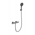 Смеситель для душа с термостатом WONZON & WOGHAND, Темный графит (WW-B2016-A-BGG)
