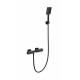 Приобрести Смеситель для душа с термостатом WONZON & WOGHAND, Черный матовый (WW-B2025-A-MB) в магазине сантехники Santeh-Crystal.ru