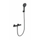Приобрести Смеситель для душа с термостатом WONZON & WOGHAND, Черный матовый (WW-B3013-A-MB) в магазине сантехники Santeh-Crystal.ru