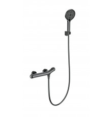 Смеситель для душа с термостатом WONZON & WOGHAND, Темный графит (WW-B2057-A-BGG)