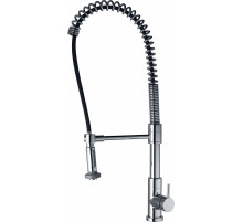 Смеситель для кухни высокий с выдвижным изливом Wonzon & Woghand Хром (WW-422903-CR)