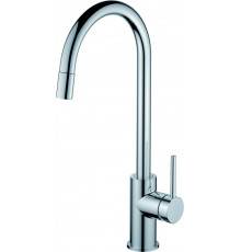 Смеситель для кухни с выдвижным изливом Wonzon & Woghand Хром (WW-422902-CR)