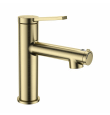 Смеситель для раковины с функцией полоскания WONZON & WOGHAND, Брашированное золото (WW-H1017-BG)