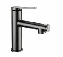 Смеситель для раковины с функцией полоскания WONZON & WOGHAND, Темный графит (WW-H1017-BGG)