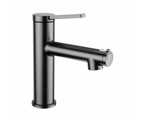 Купить Смеситель для раковины с функцией полоскания WONZON & WOGHAND, Темный графит (WW-H1017-BGG) в магазине сантехники Santeh-Crystal.ru