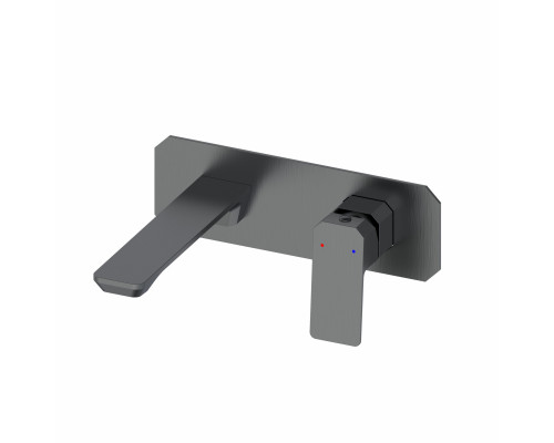 Приобрести Смеситель для раковины встраиваемый WONZON & WOGHAND, Темный графит (WW-88869011-BGM ) в магазине сантехники Santeh-Crystal.ru