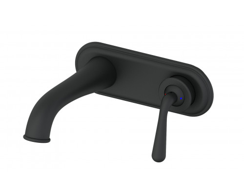 Купить Смеситель для раковины встраиваемый WONZON & WOGHAND, Черный матовый (WW-88869008-MB) в магазине сантехники Santeh-Crystal.ru