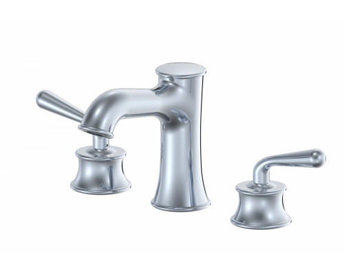 Приобрести Смеситель для раковины на 3 отверстия WONZON & WOGHAND, Хром (WW-88159008-CR) в магазине сантехники Santeh-Crystal.ru