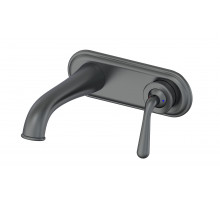 Смеситель для раковины встраиваемый WONZON & WOGHAND, Темный графит (WW-88869008-BGM)