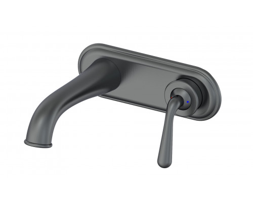 Заказать Смеситель для раковины встраиваемый WONZON & WOGHAND, Темный графит (WW-88869008-BGM) в магазине сантехники Santeh-Crystal.ru