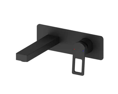 Приобрести Смеситель для раковины встраиваемый WONZON & WOGHAND, Черный матовый (WW-88869010-MB) в магазине сантехники Santeh-Crystal.ru