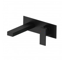 Смеситель для раковины встраиваемый WONZON & WOGHAND, Черный матовый (WW-88869016-MB)