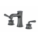 Смеситель для раковины на 3 отверстия WONZON & WOGHAND, Темный графит (WW-88159008-BGM)