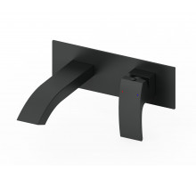 Смеситель для раковины встраиваемый WONZON & WOGHAND, Черный матовый (WW-88869009-MB)