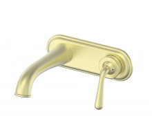 Смеситель для раковины встраиваемый WONZON & WOGHAND, Брашированное золото (WW-88869008-BG)