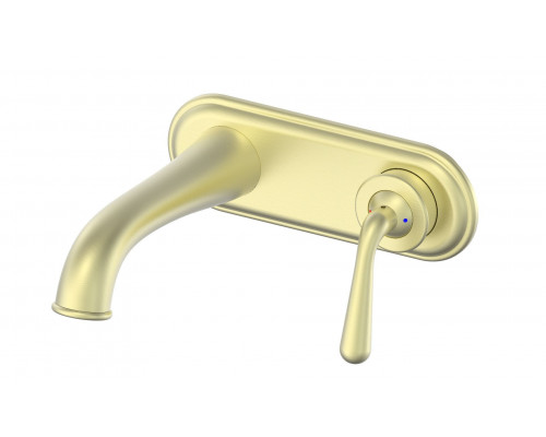 Приобрести Смеситель для раковины встраиваемый WONZON & WOGHAND, Брашированное золото (WW-88869008-BG) в магазине сантехники Santeh-Crystal.ru