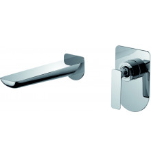 Смеситель для раковины встраиваемый Wonzon & Woghand Shark, Хром (WW-481701-CR)