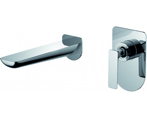 Смеситель для раковины встраиваемый Wonzon & Woghand Shark, Хром (WW-481701-CR)