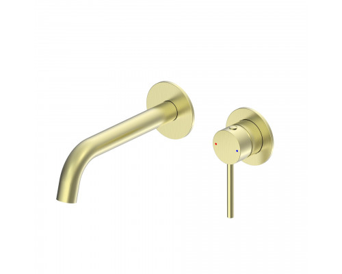 Смеситель для раковины встраиваемый WONZON & WOGHAND STICK, Брашированное золото (WW-88869017- BG)