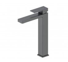 Смеситель для раковины высокий WONZON & WOGHAND, Темный графит (WW-88239016-BGM)