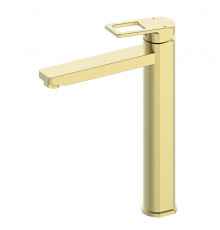 Смеситель для раковины высокий WONZON & WOGHAND, Брашированное золото (WW-88239010-BG)