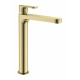 Заказать Смеситель для раковины высокий WONZON & WOGHAND, Брашированное золото (WW-H1034-BG) в магазине сантехники Santeh-Crystal.ru