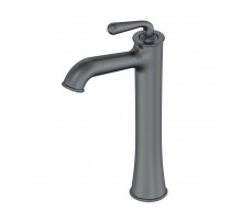 Смеситель для раковины высокий WONZON & WOGHAND, Темный графит (WW-88239008-BGM)