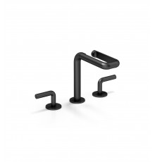 Смеситель для раковины высокий Wonzon & Woghand Loop, Черный матовый (WW-131-00-508)