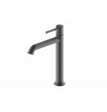 Смеситель для раковины высокий Wonzon & Woghand, Темный графит (WW-88019073-BGM)