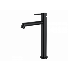 Смеситель для раковины высокий WONZON & WOGHAND, Черный матовый (WW-H1064-MB)