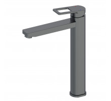 Смеситель для раковины высокий WONZON & WOGHAND, Темный графит (WW-88239010-BGM)